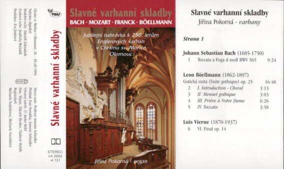 Slavné varhanní skladby