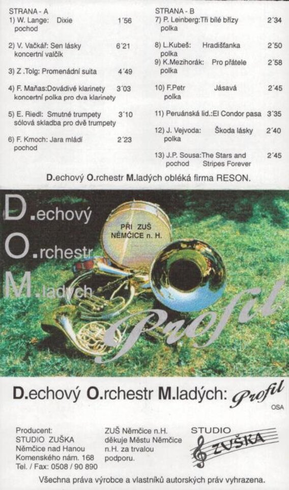 Dechový Orchestr Mladých: Profil