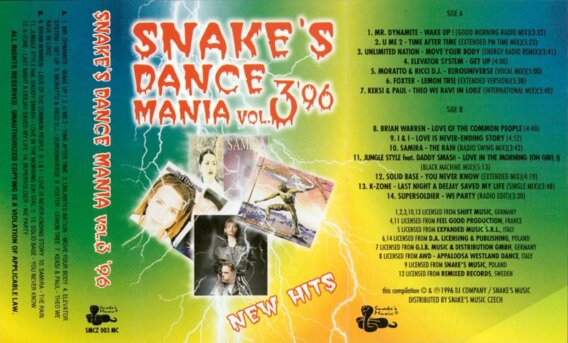 Snake´s dance mania vol. 3