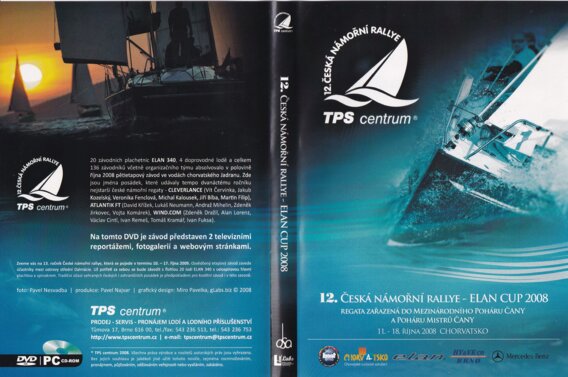 12. Česká námořní rallye - Elan Cup 2008