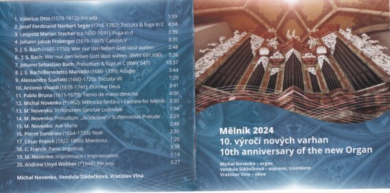 Mělník 2024: 10. výročí nových varhan