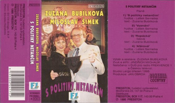 S politiky netančím