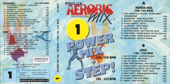 Aerobic mix 1 Power mix, Step 1