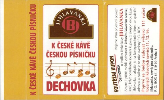 K české kávě českou písničku