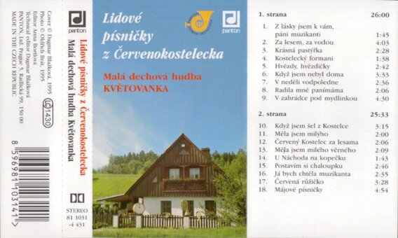 Lidové písničky z Červenkostelecka