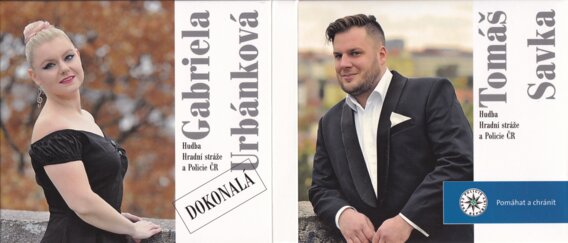 Hudba Hradní stráže a Policie ČR - Tomáš Savka, Gabriela Urbánková