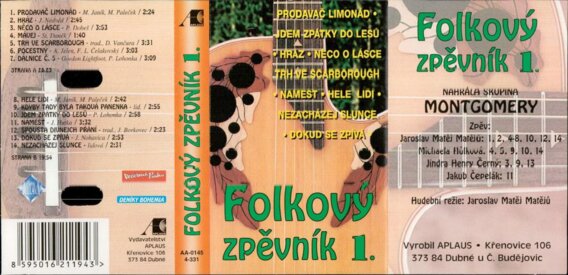 Folkový zpěvník 1.
