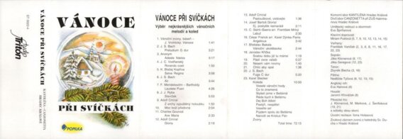 Vánoce při svíčkách