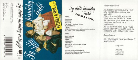 Ty drblé písničky české