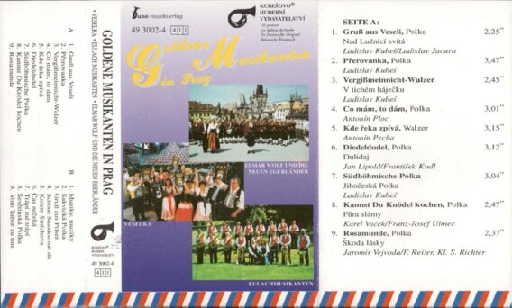 Goldene musikanen in Prag