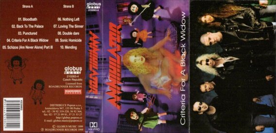 Criteria for a black widow