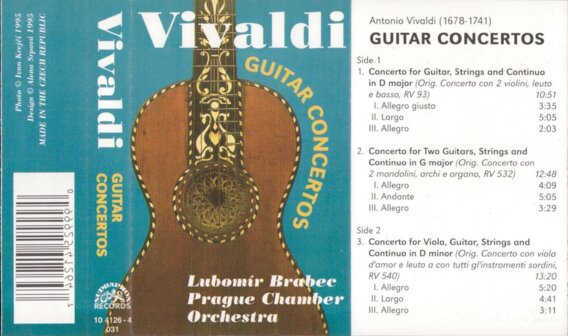 A. Vivaldi - Guitar concertos