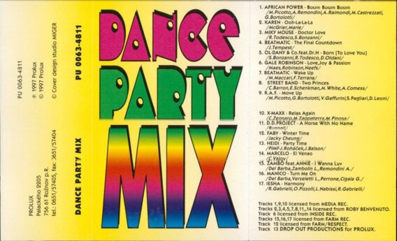 Dance party mix