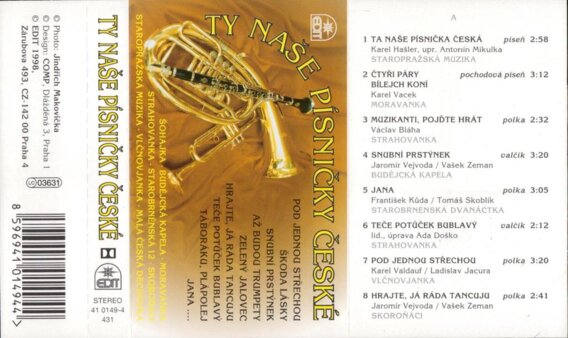 Ty naše písničky české