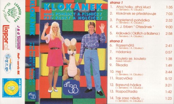 Klokánek aneb Pohádky a písničky pro kluky a holčičky