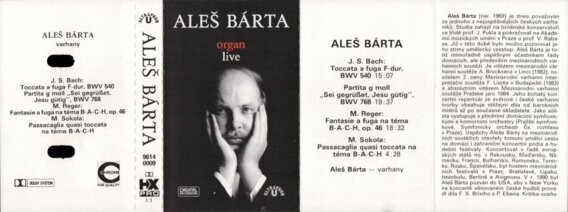 Aleš Bárta organ Live