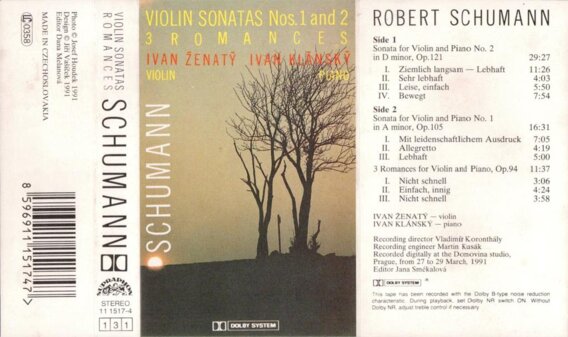 Violin sonata Nos. 1 and 2 - 3 romances