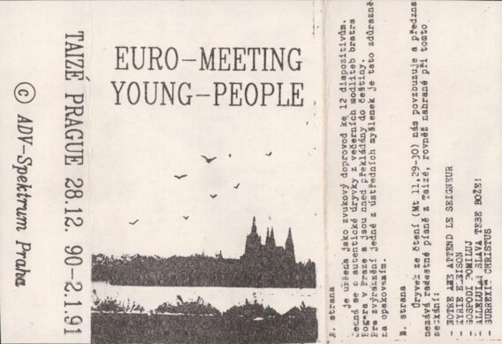 Taizé Prague 28. 12. 90 - 2. 1. 91 - Euro - Meetig- Young - People