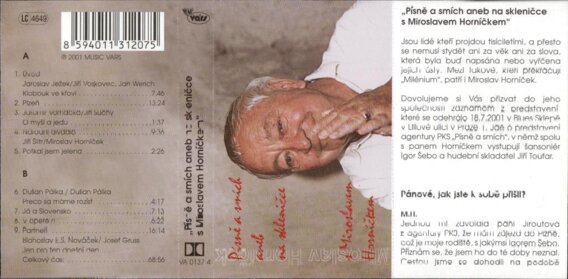 Písně a smích aneb na skleničce s Miroslavem Horníčkem