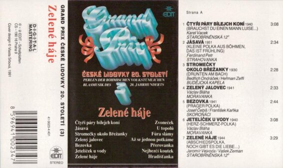 Grand Prix České lidovky 20. století 3 - Zelené háje