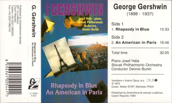Rhapsody in Blue An American in Paris