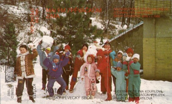Malým zpěváčkům Zima