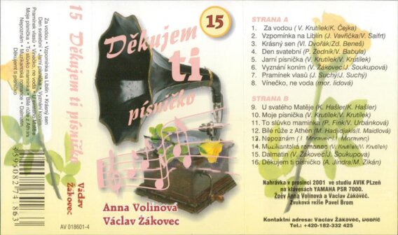Děkujeme ti písničko 15
