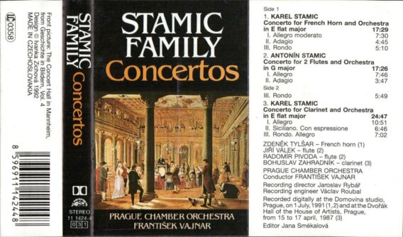 Stamic family concertos