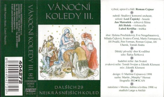 Vánoční koledy III.