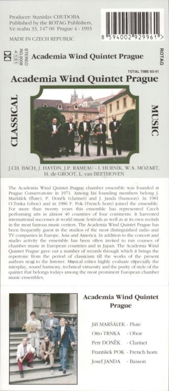 Academia Wind Quintet Prague