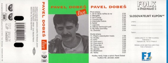 Pavel Dobeš Live