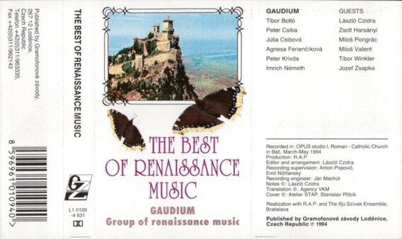 The best of renaissance music