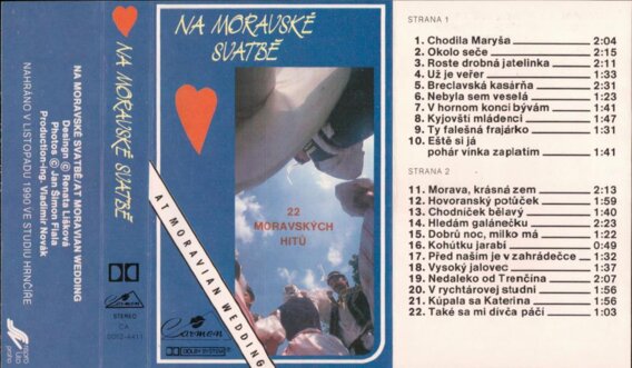 Na moravské svatbě - 22 moravských hitů