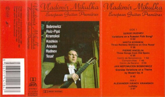 Europan guitar premiéres