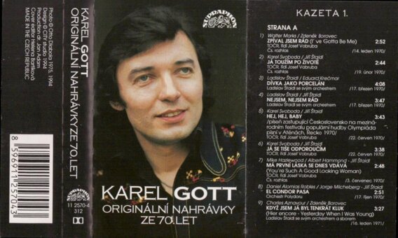 Originální nahrávky ze 70. let