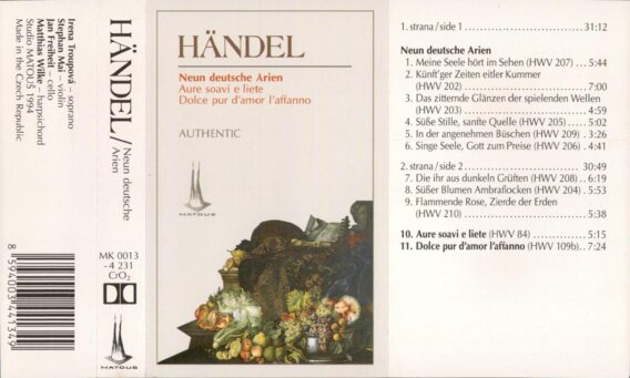 Neuune deutsche Arien