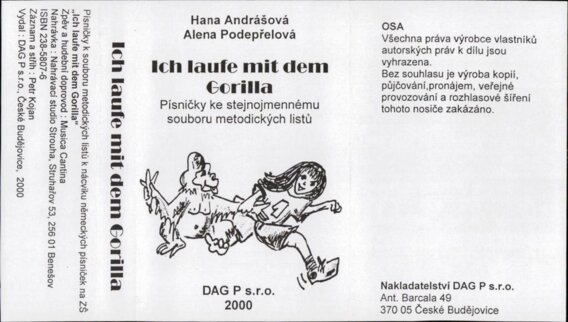 Ich laufe mit dem Gorilla