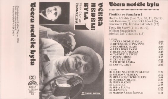 Písničky ze Semaforu 1 - Včera neděle byla