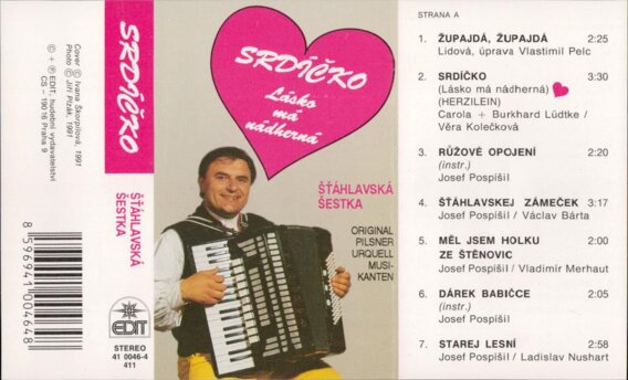 Srdíčko - Lásko má nádherná