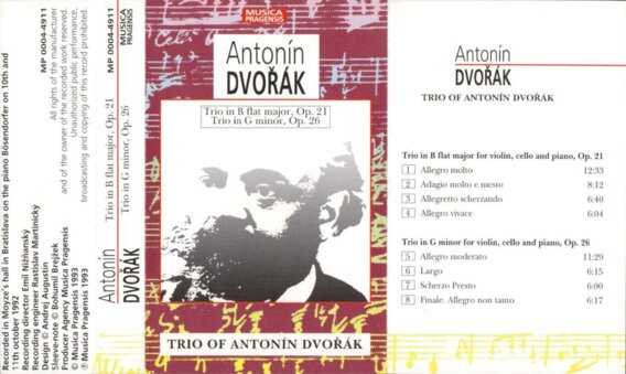 Trio in B flat major, Trio in G minor