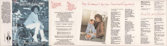 I'm your baby tonight