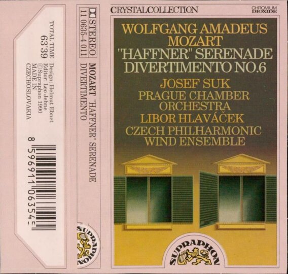 Haffner serenade divertimento No. 6