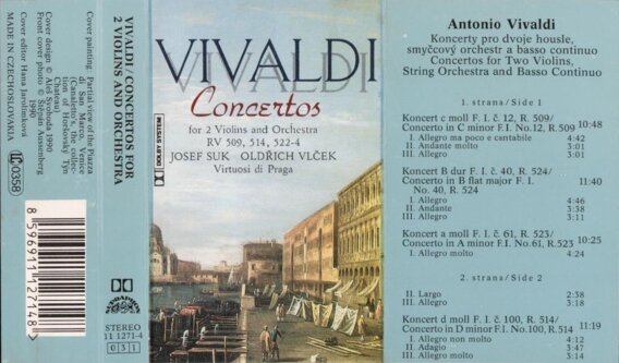 Concertos for 2 Violins and Orchestra