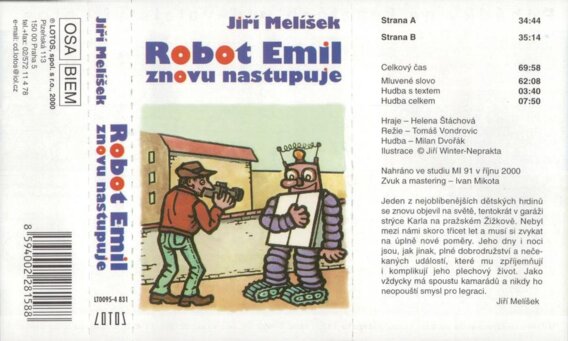 Robot Emil znovu nastupuje