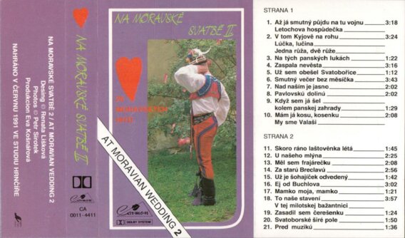 Na moravské svatbě II - 26 moravských hitů