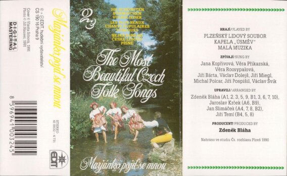 The most beautiful Czech folk songs - Marjánko, pojď se mnou