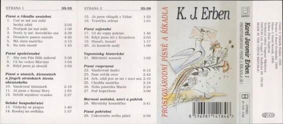 Prostonárodní písně a říkadla