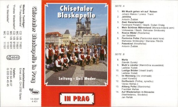 Chisetaler blaskapelle in Prag