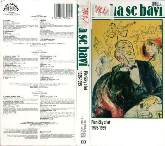 Praha se baví - Písničky z let 1925 - 1955