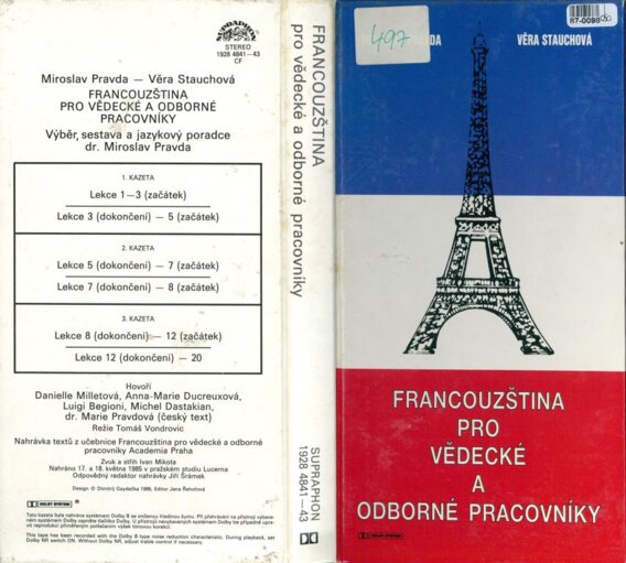 Francouzština pro vědecké a odborné pracovníky